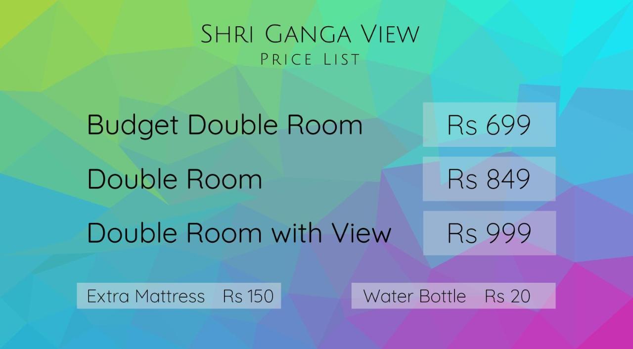 Shri Ganga View Guest House Rishīkesh Dış mekan fotoğraf